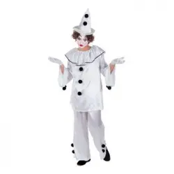 Disfraz De Payasito Pierrot Para Hombre