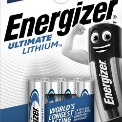 Pilas AAA Energizer Ultimate Lithium L92 - 3+1 unidades