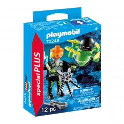 Playmobil - Agente Con Dron Special Plus