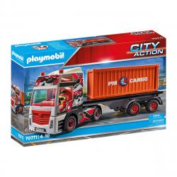 Playmobil - Camión Con Remolque City Action