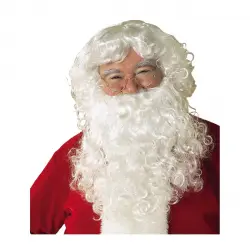 Rubies - Peluca Y Barba Con Bigote Papá Noel