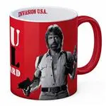 Taza Chuck Norris - See you in hell, send me a postcard... Matt Hunter