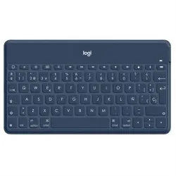 Teclado Logitech Keys to go Azul con soporte para iPhone