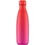 Botella termo Chilly's 500 ml Gradient Hot Pink