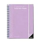 Cuaderno de todas las clases Additio día por página lila