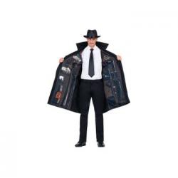 Disfraz Mafioso Talla Unica Adult (abrigo Y Sombrero) (viving Costumes - 209875)