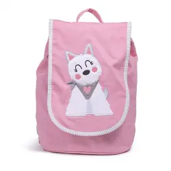 Mochila perrito blanco