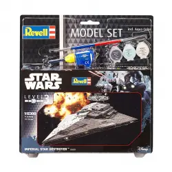 Revell - Maqueta Destructor Estelar Imperial con accesorios básicos Star Wars Revell.