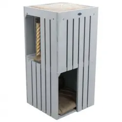 Torre Para Gatos Be Nordic Juna Gris Y Beige Trixie