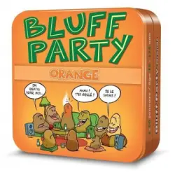 Asmodee - Bluff Party - Orange Pack - Juego De Mesa