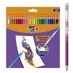 Lápices BIC Kids evolution illusion 24 colores