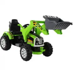 Lean Toys - Bucket Excavator Tractor Eléctrico Infantil, 12 Voltios,batería: 2 X 6v7ah, 1 Plaza/s