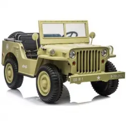 Lean Toys - Desert Fox Jh101 Coche Eléctrico Infantil, 12 Voltios,control Remoto 2,4ghz, 3 Plaza/s