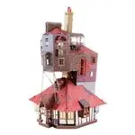 Puzzles de metal 3D DIY Metalearth Harry Potter The burrow in color