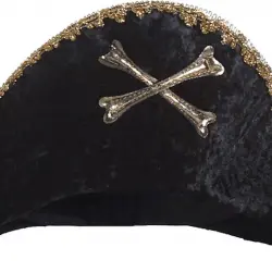 Sombrero Pirata negro