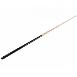 Taco de billar de madera de color beige y negro 1,10m