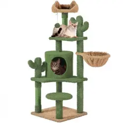 Árbol Rascador Para Gatos Torre Escalador De Sisal Para 2-3 Gatos