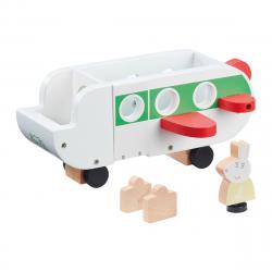 BANDAI - Avión De  De Madera Peppa Pig