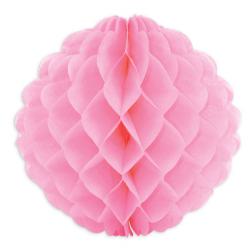 Bola decorativa de papel rosa