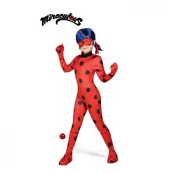 Disfraz De Miraculous Ladybug Con Peluca Para Niña