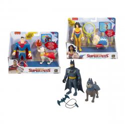 Fisher-Price - Muñecos Surtidos DC Liga De Super Mascotas Héroe Y Supermascota Mattel