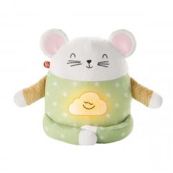 Fisher-Price - Peluche Ratoncito Medita Conmigo Con Luces Y Sonidos Relajantes Ayuda A Dormir  Para Bebés