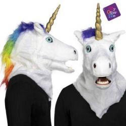 Máscara Con Mandíbula Móvil Unicornio (205628