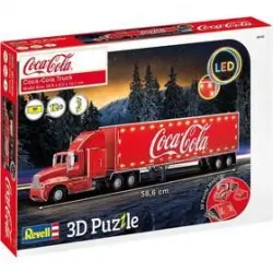 Puzzle 3d Coca-cola Truck Led Edition