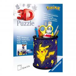 Ravensburger - Puzzle 3D Portalápices Pokémon