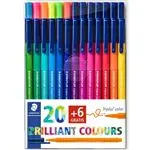 Set 26 rotuladores multicolor STAEDTLER Triplus Color