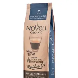 Café en grano Novell Descafeinado 250 g