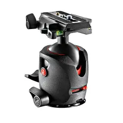 Manfrotto - Rótula de bola 057 con zapata rápida 501PL tipo Q5 - Magnesio