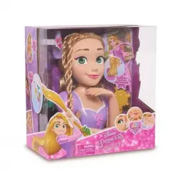 Muñeca Para Peinar Disney Princess Rapunzel Famosa (13 Pcs)
