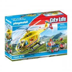 Playmobil - Helicóptero De Rescate City Life