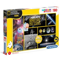 Puzzle National Geographic I need more space Clementoni 180 piezas