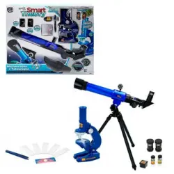 Set Telescopio Y Microscopio De  Cb Toys