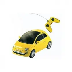 Voiture Radiocommandée New Fiat 500 Rem Rc 1/24