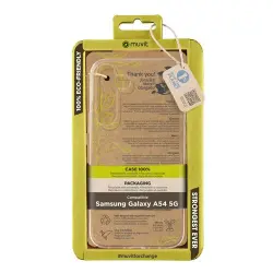 Funda Muvit for change Recycletek Transparente para Samsung Galaxy A54 5G