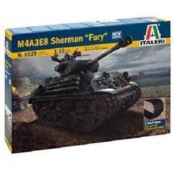 Italeri 6529 - Maqueta Tanque M4a3e8 Sherman Furia - Escala 1:35