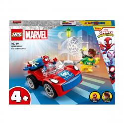 LEGO -  De Construcción Coche De Spider-Man Y Doc Ock Spidey Y Sus Amigos Marvel