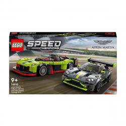 LEGO - Set De Construcción De 2 Coches De Carreras Aston Martin: Valkyrie Y Vantage Speed Champions