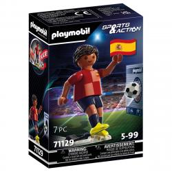 Playmobil - Figura Jugador De Fútbol Selección De España Sports & Action