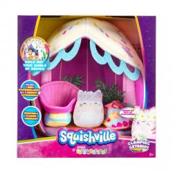 Squishmallows -  Play Scene Glamping Getaway Squishville Deluxe