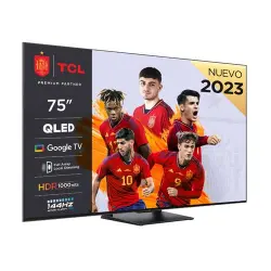 Tv qled 75'' tcl 75c745 4k uhd hdr smart tv