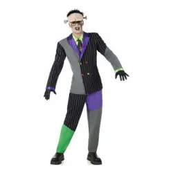 Disfraz De Frankenstein Traje A Rayas Para Hombre