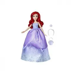 Disney Princess - Muñeca Ariel Estilos De Princesa - 10 Combinaciones De Ropa - A Partir De 3 Años (hasbro - Princesas)