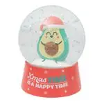 Mr Wonderful Bola de nieve decorativa Xmas time is a happy time