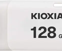 Pendrive Memoria USB 2.0 Kioxia U202 128GB Blanco