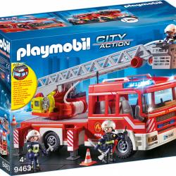 Playmobil City Action Bomberos camión escala (9463)
