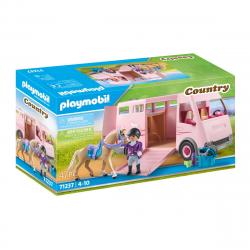 Playmobil - Transporte De Caballo Country